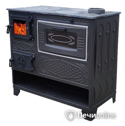 Отопительно-варочная печь МастерПечь ПВ-05С с духовым шкафом, 8.5 кВт в Сыктывкаре